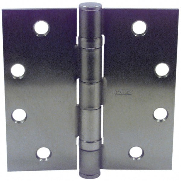 Stanley - 4-1/2" Long x 4-1/2" Wide Steel Full Surface Commercial Hinge - Exact Tooling