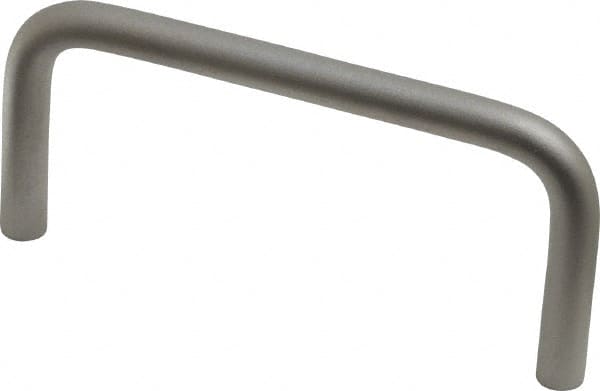 Electro Hardware - Round Handle - Plain, Aluminum, 3" Center to Center - Exact Tooling