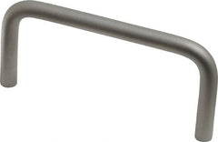 Electro Hardware - Round Handle - Plain, Aluminum, 3" Center to Center - Exact Tooling