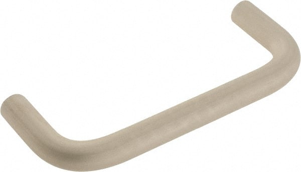 Electro Hardware - 8-32 Internal Thread, 5/16" Handle Diam, Clear Anodized Aluminum Drawer Pull - 3" Center to Center - Exact Tooling