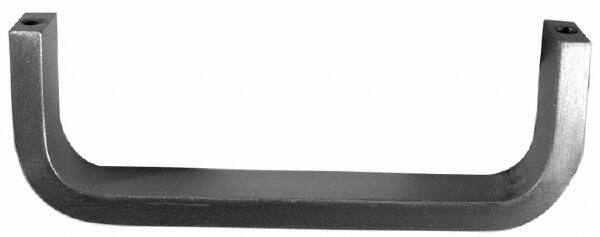 Electro Hardware - 1-1/2" High Rectangular Handle - Plain, Aluminum, 4" Center to Center - Exact Tooling