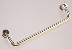 Electro Hardware - Fold Down Handle - Plain, Brass, 6" Center to Center - Exact Tooling