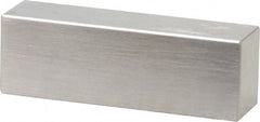 Mitutoyo - 0.45" Rectangular Steel Gage Block - Accuracy Grade 0, Includes Certificate of Inspection - Exact Tooling