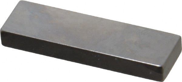 Mitutoyo - 0.141" Rectangular Steel Gage Block - Accuracy Grade 0, Includes Certificate of Inspection - Exact Tooling