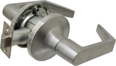 Yale - Grade 1 Passage Lever Lockset - 2-3/4" Back Set, 6 Pin Para Keyway Cylinder, US26D/Satin Chrome Plated Finish - Exact Tooling
