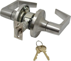 Yale - Grade 1 Classroom Lever Lockset - 2-3/4" Back Set, 6 Pin Para Keyway Cylinder, US26D/Satin Chrome Plated Finish - Exact Tooling