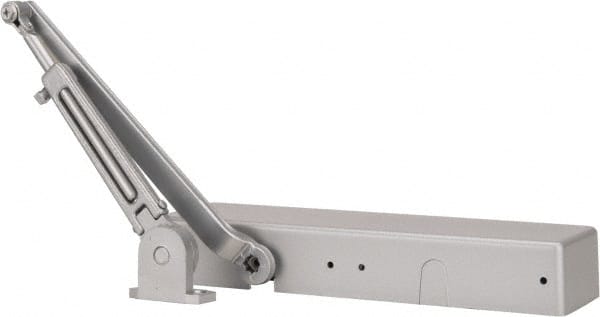 Norton Door Closers - Push & Pull Side Mount, Multi Size Closer Power Operated Damper - Aluminum Finish - Exact Tooling