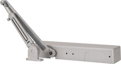 Norton Door Closers - Push & Pull Side Mount, Multi Size Closer Power Operated Damper - Aluminum Finish - Exact Tooling