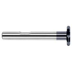 ‎1.3750″ (1-3/8″) Cutter Diameter × 0.1875″ (3/16″) Radius Carbide Full Radius Large Diameter Standard Keyseat Cutter, 6 Flutes, AlTiN Coated - Exact Tooling