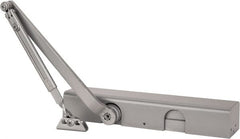 Norton Door Closers - Push & Pull Side Mount, Multi Size Closer Power Operated Damper - Aluminum Finish - Exact Tooling
