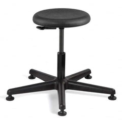 Bevco - Swivel & Adjustable Stools Type: Adjustable Backless Stool Base Type: Nylon - Exact Tooling