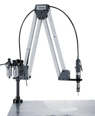 Viking Industries - 63 Inch Arm Reach, 700 RPM Speed, Pneumatic Power Tapping Arm - 1/2 Inch Tapping Capacity in Aluminum, 3/8 Inch Tapping Capacity in Mild Steel - Exact Tooling