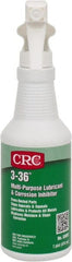 CRC - 16 oz Trigger Spray Bottle Nondrying Film Penetrant/Lubricant - Blue/Green & Clear, -50°F to 250°F, Food Grade - Exact Tooling