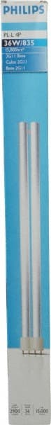 Philips - 36 Watt Fluorescent Commercial/Industrial 4 Pin Lamp - 3,500°K Color Temp, 2,900 Lumens, PLL, 15,000 hr Avg Life - Exact Tooling