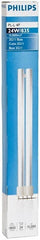 Philips - 24 Watt Fluorescent Commercial/Industrial 4 Pin Lamp - 3,500°K Color Temp, 1,800 Lumens, PLL, 15,000 hr Avg Life - Exact Tooling