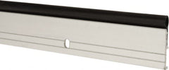 Pemko - 48" Long x 1-1/4" Wide, Head & Jamb Weatherstripping - Clear Anodized Aluminum Finish - Exact Tooling