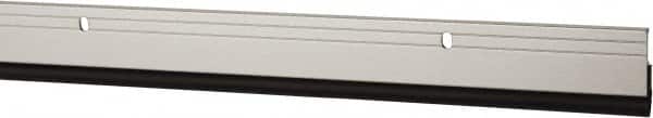 Pemko - 72" Long x 1-1/4" Wide, Head & Jamb Weatherstripping - Clear Anodized Aluminum Finish - Exact Tooling