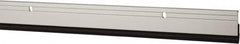 Pemko - 72" Long x 1-1/4" Wide, Head & Jamb Weatherstripping - Clear Anodized Aluminum Finish - Exact Tooling