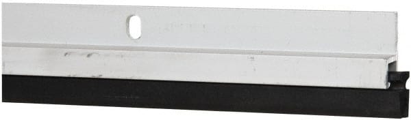 Pemko - 36" Long x 1-1/16" Wide, Heavy-Duty Head & Jamb Weatherstripping - Clear Anodized Aluminum Finish - Exact Tooling