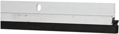 Pemko - 36" Long x 1-1/16" Wide, Heavy-Duty Head & Jamb Weatherstripping - Clear Anodized Aluminum Finish - Exact Tooling