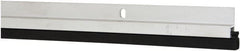 Pemko - 48" Long x 1-1/16" Wide, Heavy-Duty Head & Jamb Weatherstripping - Clear Anodized Aluminum Finish - Exact Tooling
