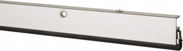 Pemko - 36" Long x 1-3/4" Wide, Adjustable Head & Jamb Weatherstripping - Clear Anodized Aluminum Finish - Exact Tooling