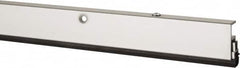 Pemko - 36" Long x 1-3/4" Wide, Adjustable Head & Jamb Weatherstripping - Clear Anodized Aluminum Finish - Exact Tooling