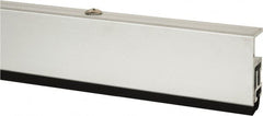 Pemko - 84" Long x 1-3/4" Wide, Adjustable Head & Jamb Weatherstripping - Clear Anodized Aluminum Finish - Exact Tooling