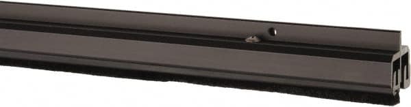Pemko - 96" Long x 1-1/4" Wide, Adjustble Double Door Split Astragal Weatherstripping - Dark Bronze Anod. Aluminum Finish - Exact Tooling