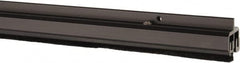 Pemko - 96" Long x 1-1/4" Wide, Adjustble Double Door Split Astragal Weatherstripping - Dark Bronze Anod. Aluminum Finish - Exact Tooling