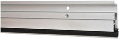 Pemko - Automatic Door Bottom Sweep - Sponge Neoprene, 1-15/16" High, Clear Anodized Aluminum Coated - Exact Tooling