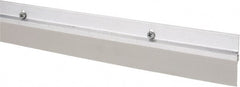 Pemko - Door Bottom Sweep - Vinyl, 1-7/8" High, Mill Finish Aluminum Coated - Exact Tooling