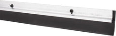 Pemko - Door Bottom Sweep with Triple Seal - Vinyl, 1-3/4" High, Mill Finish Aluminum Coated - Exact Tooling