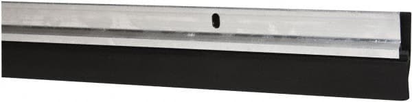 Pemko - Door Bottom Sweep with Triple Seal - Vinyl, 1-3/4" High, Mill Finish Aluminum Coated - Exact Tooling