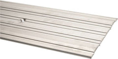 Pemko - 48" Long x 5" Wide x 1/4" High, Saddle Threshold - Mill Finish Aluminum - Exact Tooling