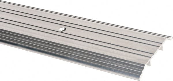 Pemko - 36" Long x 4" Wide x 1/2" High, Saddle Threshold - Mill Finish Aluminum - Exact Tooling