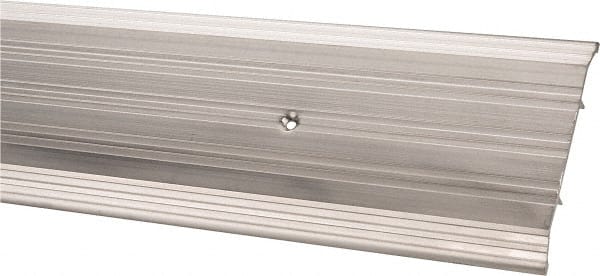Pemko - 72" Long x 5" Wide x 1/2" High, Saddle Threshold - Mill Finish Aluminum - Exact Tooling