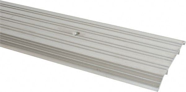 Pemko - 36" Long x 6" Wide x 1/2" High, Saddle Threshold - Mill Finish Aluminum - Exact Tooling