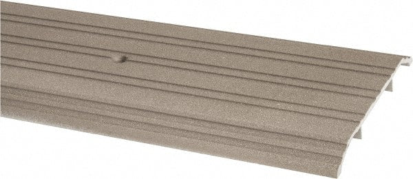 Pemko - 72" Long x 5" Wide x 1/2" High, Saddle Threshold - Gray PemKote Skid Resistant Surface - Exact Tooling
