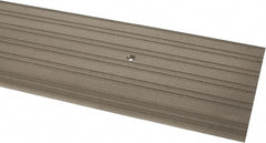 Pemko - 48" Long x 6" Wide x 1/2" High, Saddle Threshold - Gray PemKote Skid Resistant Surface - Exact Tooling
