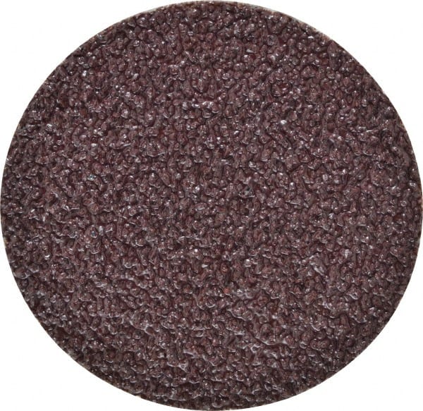Standard Abrasives - 2" Disc Diam, 36 Grit, Aluminum Oxide Quick Change Disc - Type R Attaching System, Coated, Brown, Very Coarse Grade, 20,000 RPM - Exact Tooling
