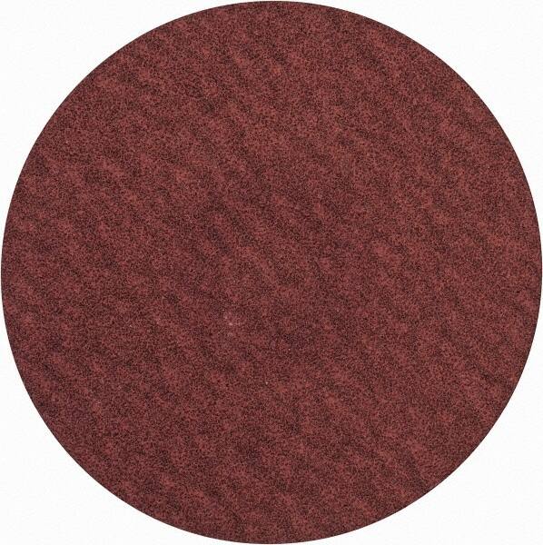 Standard Abrasives - 3" Disc Diam, 80 Grit, Aluminum Oxide Quick Change Disc - Type S Attaching System, Coated, Light Brown, Medium Grade - Exact Tooling