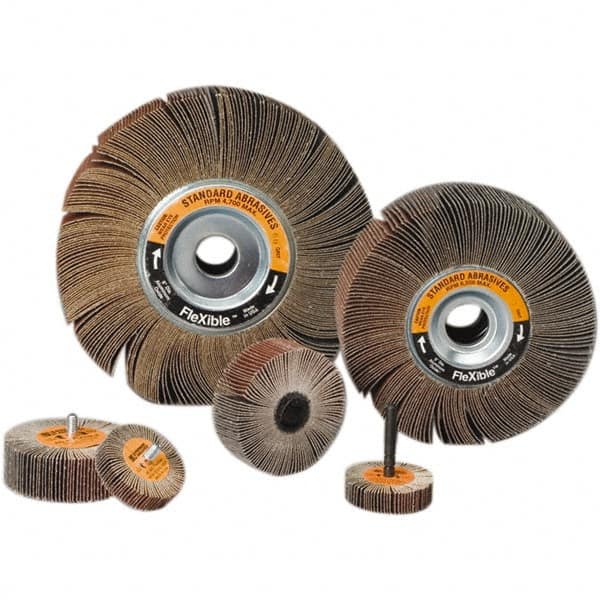 Standard Abrasives - Mounted Flap Wheel - - Exact Tooling