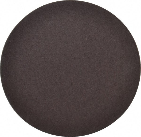 Made in USA - 8" Diam, 120 Grit Aluminum Oxide Adhesive PSA Disc - Exact Tooling