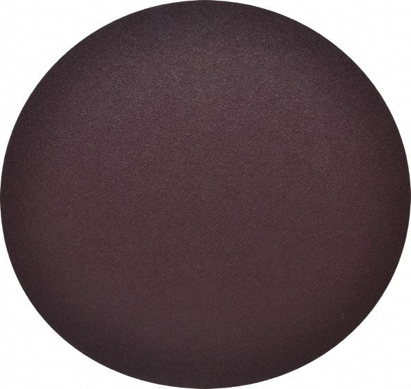 Standard Abrasives - 12" Diam, 24 Grit Aluminum Oxide Adhesive PSA Disc - Very Coarse Grade, Purple, Cloth Backing, Flexible, Use with Random Orbital Sanders - Exact Tooling