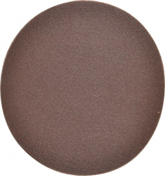 Made in USA - 4" Diam, 120 Grit Aluminum Oxide PSA Disc - Exact Tooling