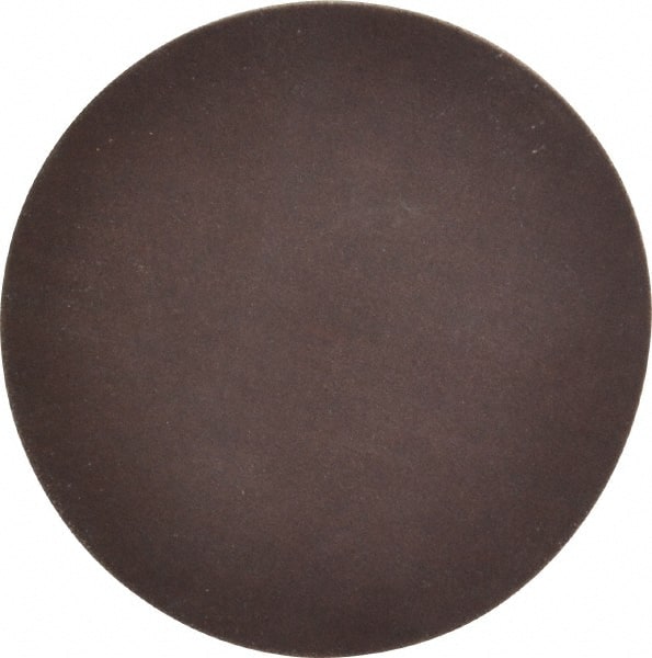 Made in USA - 4" Diam, 320 Grit Aluminum Oxide Adhesive PSA Disc - Extra Fine Grade, Black & White, X Weighted Backing, Flexible - Exact Tooling
