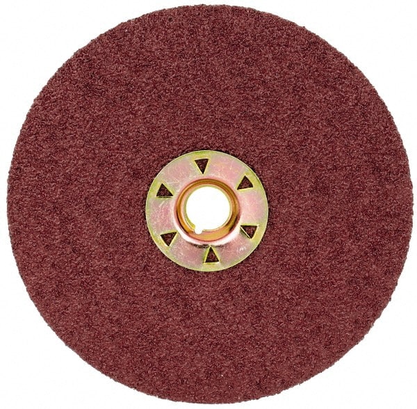 Standard Abrasives - 5" Diam 5/8-11 Threaded Hole 36 Grit Fiber Disc - Very Coarse Grade, Aluminum Oxide, 18,000 Max RPM, Series Z - Exact Tooling