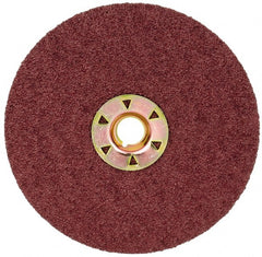 Standard Abrasives - 5" Diam 5/8-11 Threaded Hole 36 Grit Fiber Disc - Very Coarse Grade, Aluminum Oxide, 18,000 Max RPM, Series Z - Exact Tooling