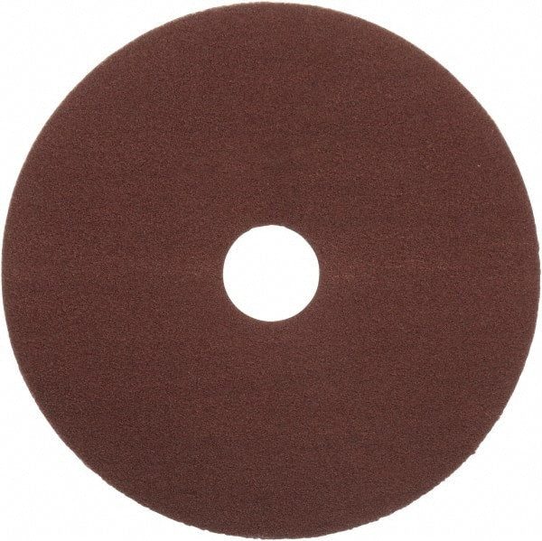 Standard Abrasives - 5" Diam 7/8" Hole 80 Grit Fiber Disc - Medium Grade, Aluminum Oxide, 18,000 Max RPM, Series Z - Exact Tooling